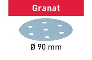 Festool Schleifscheibe Granat STF Ø 90/6, Körnung P80 bis P180